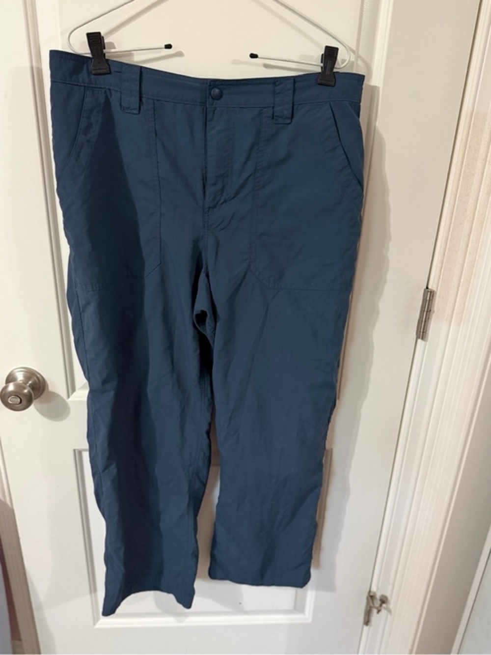 L.L.Bean 100% Nylon Quick-Dry Hiking Trail Pants Navy Blue - Men’s Size Large